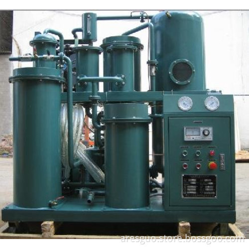Lubricating oil purification plant